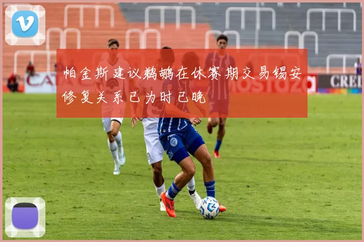 帕金斯建议鹈鹕在休赛期交易锡安修复关系已为时已晚